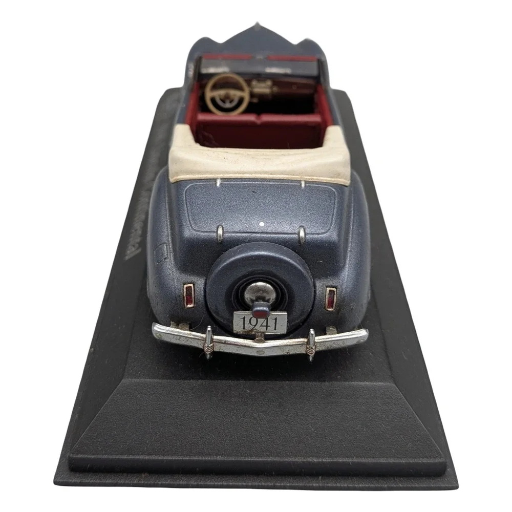 1941 Lincoln Continental Ford 100th Anniversary Diecast Car 1:43 Metallic Blue